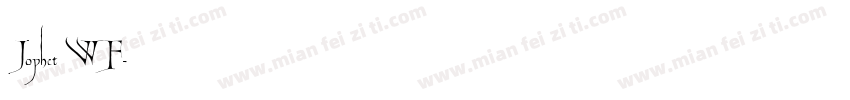 Jophet WF字体转换